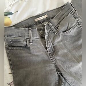 Levi’s 710 Super Skinny Gray Women's Jeans